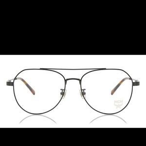 MCM Men's Aviator Metal Frame Glasses in Black